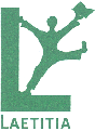Logo des Laetitia-Verlag, Abenteuerb�cher f�r Kinder- und Jugendliche