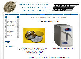 Website der SCP GmbH, Weiterstadt, Ihr Partner f�r Chromatographie-Zubeh�r, Gas-Geneartoren, FLEC-Cell, GC- und HPLC-Zubeh�r